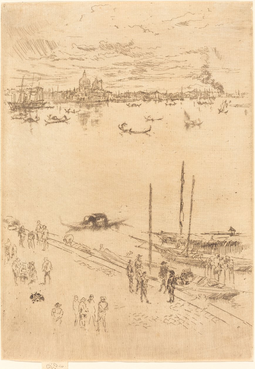 Venise verticale, 1879-1880 - James Abbott McNeill Whistler