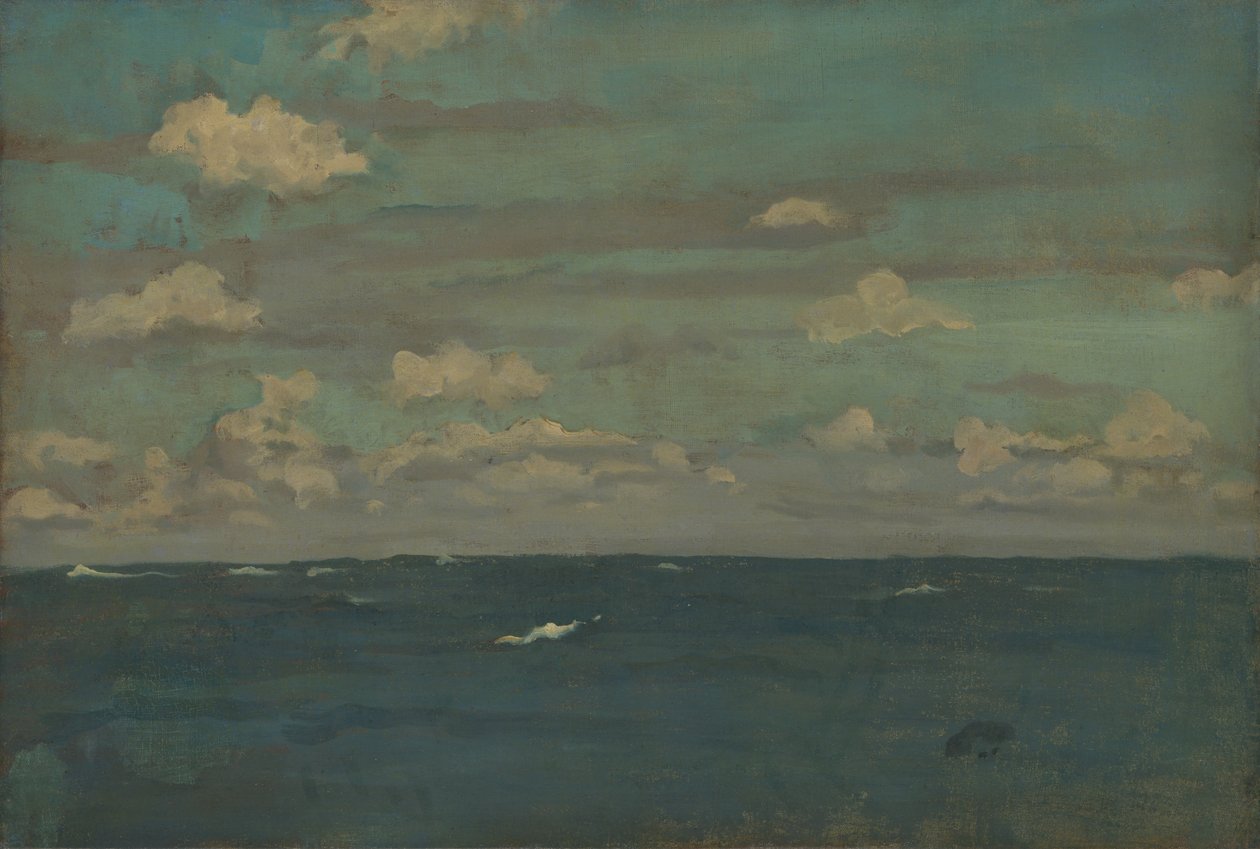 Violet et Argent - La Mer Profonde - James Abbott McNeill Whistler
