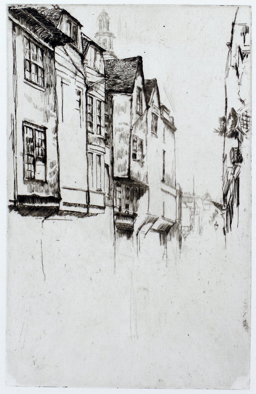 Rue Wych - James Abbott McNeill Whistler