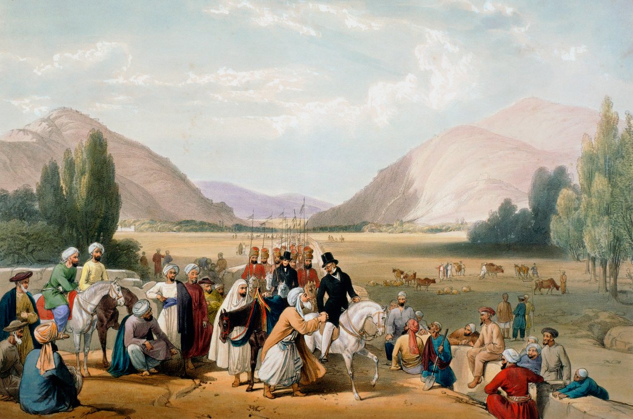 Reddition de Dost Mohammad Khan, Kaboul, Première guerre anglo-afghane - James Atkinson