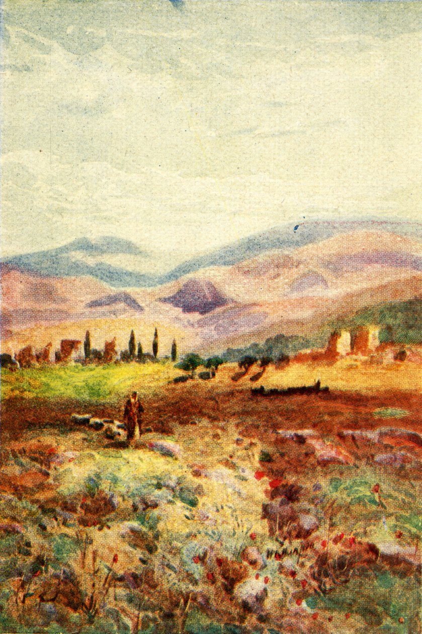 Ruines de Sardes - Révélations. iii. 1., vers 1924 - James Clark and Henry A Harper