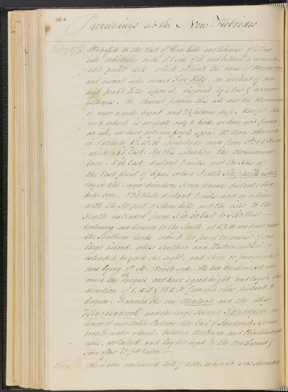 Journal du voyage du capitaine Cook autour du monde à bord du HMS 