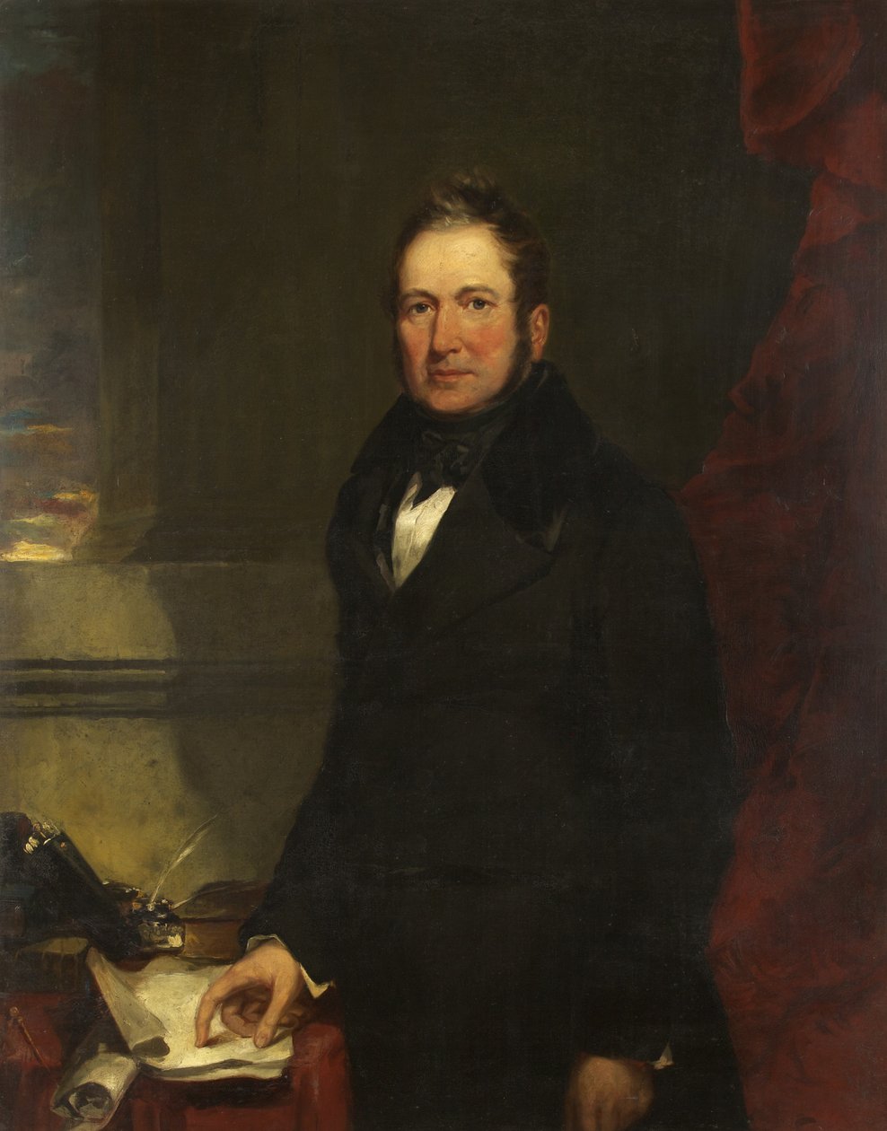 Portrait de William Fripp Esq., D.L., J.P. - James Curnock