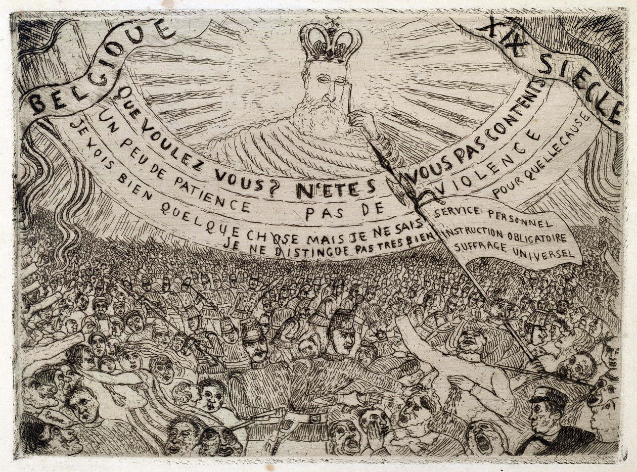 La Belgique au XIXe siècle - James Ensor