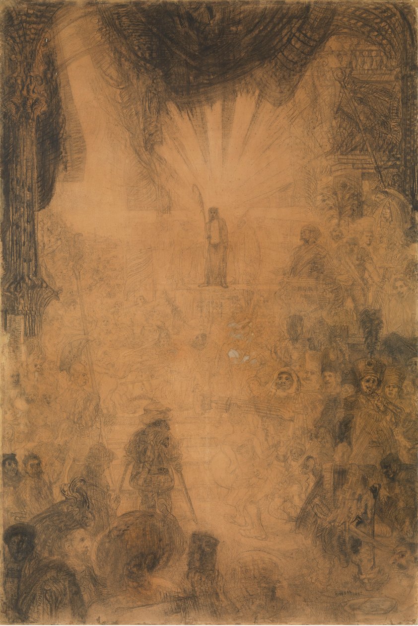Christus dem Volk gezeigt - James Ensor