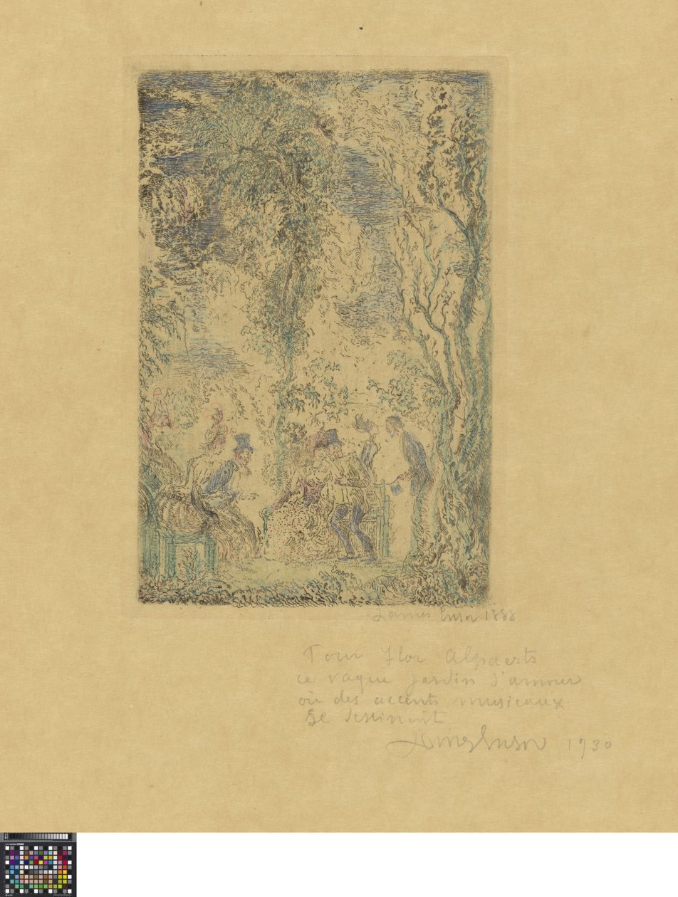 Der Liebesgarten - James Ensor