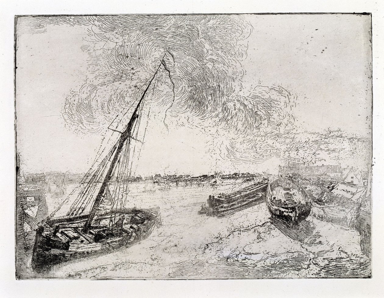 Bateaux échoués - James Ensor