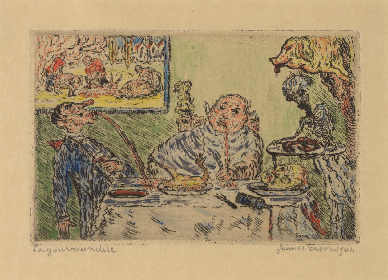 Gourmandise - James Ensor