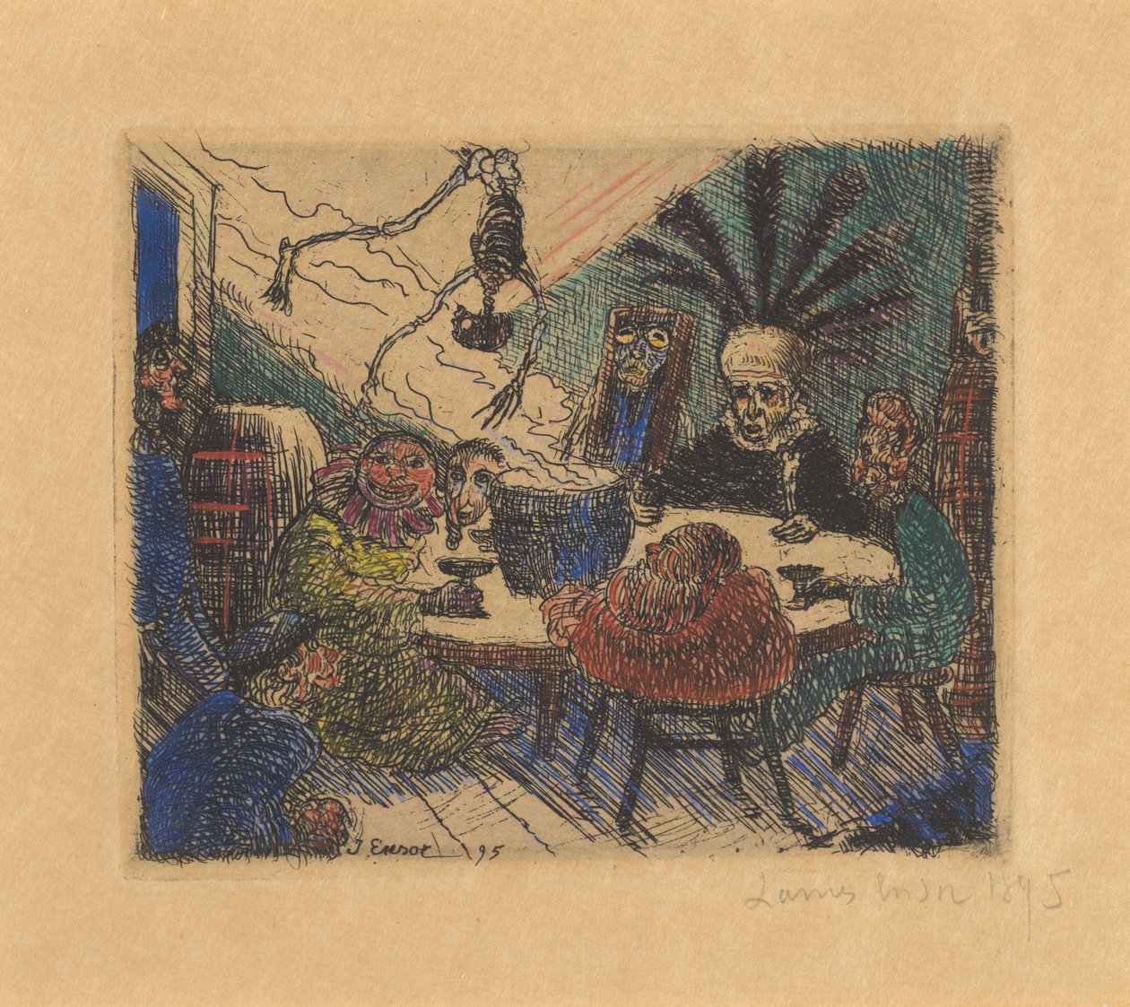 Le roi Peste - James Ensor