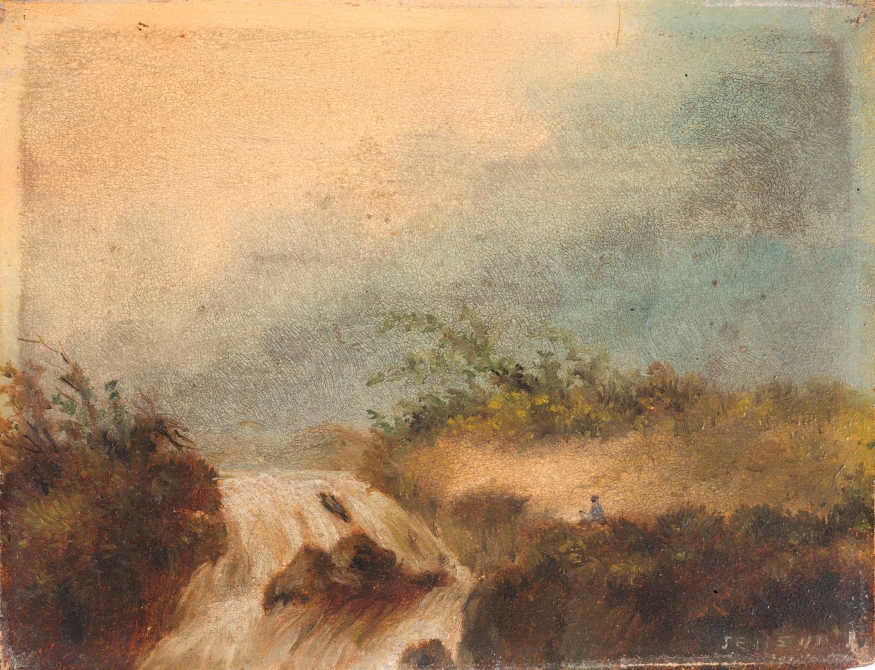 Paysage avec des cascades - James Ensor