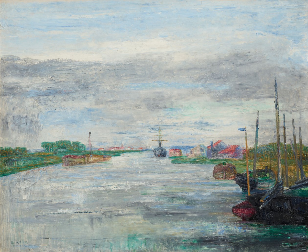 Le Canal - James Ensor