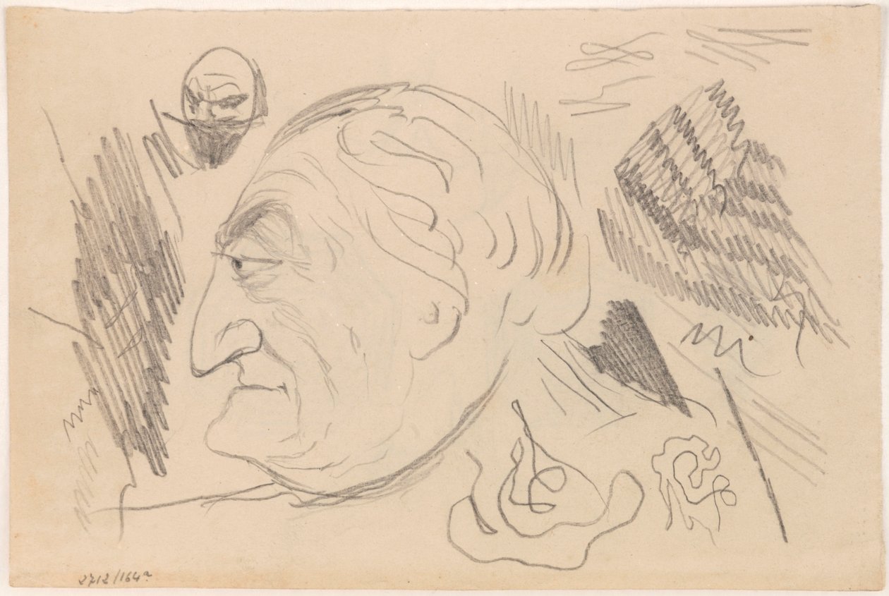 Homme de profil - James Ensor