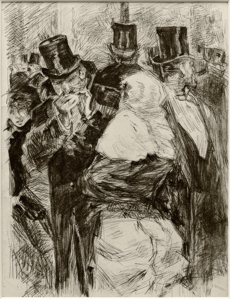 Réunion mondaine - James Sidney Ensor