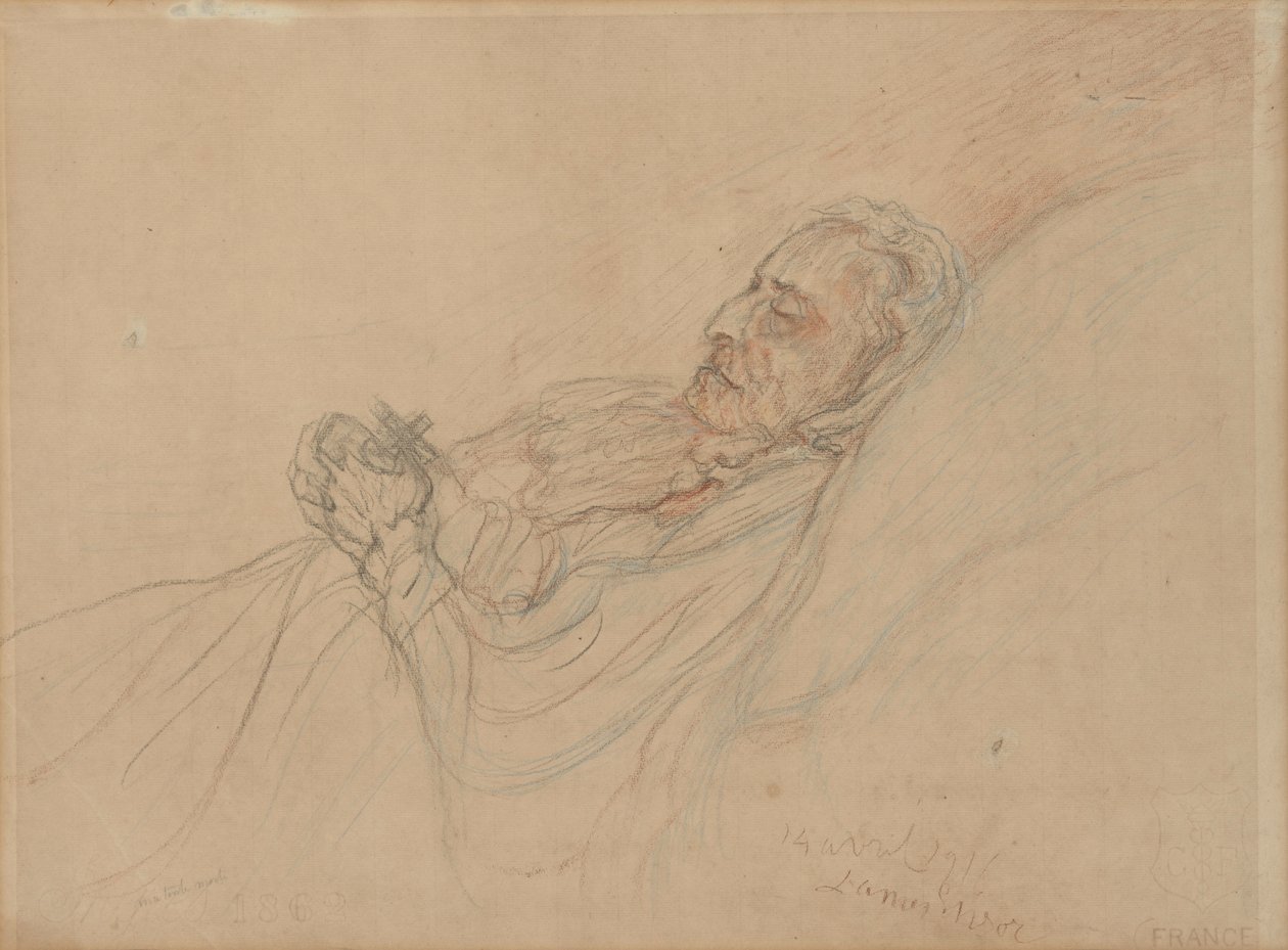 Ma tante morte - James Ensor