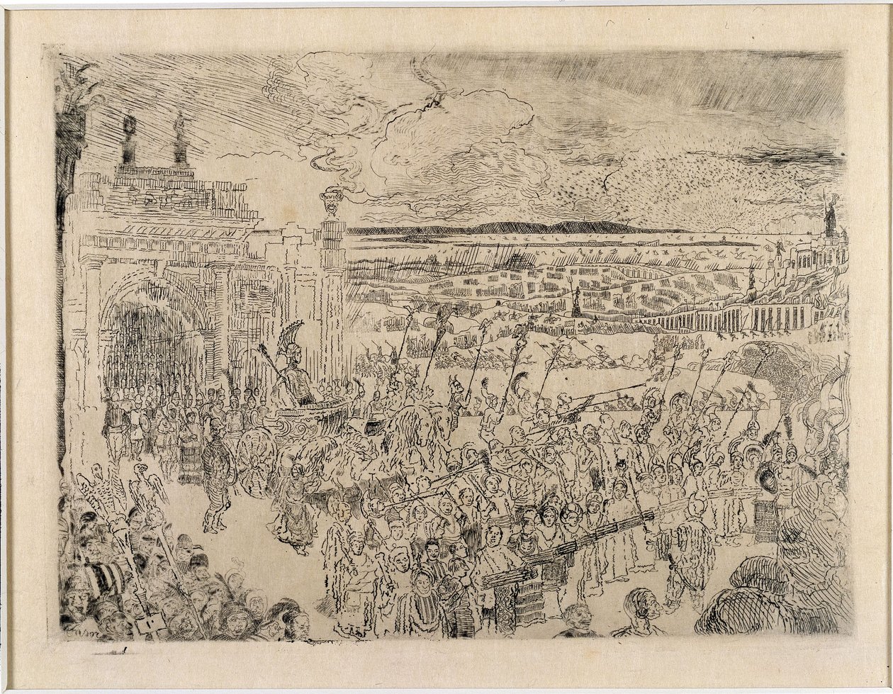 Triomphe romain - James Ensor