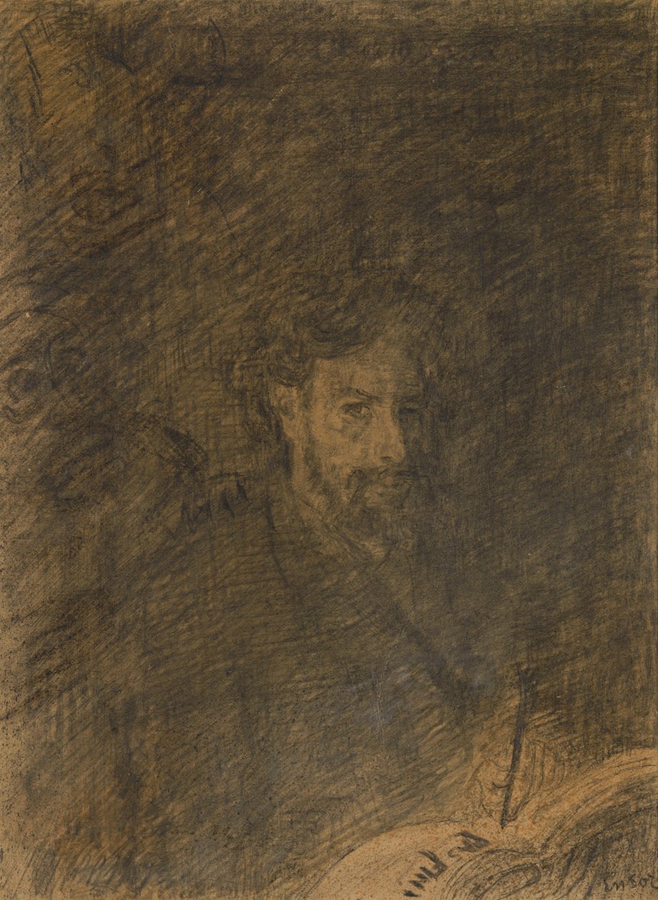 Self-portrait ("Pas fini") - James Ensor