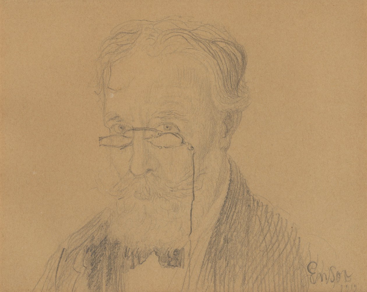 Autoportrait - James Ensor