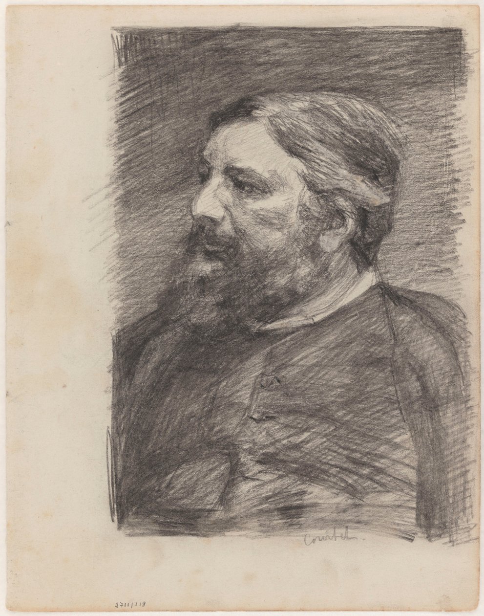 Le peintre Gustave Courbet - James Ensor