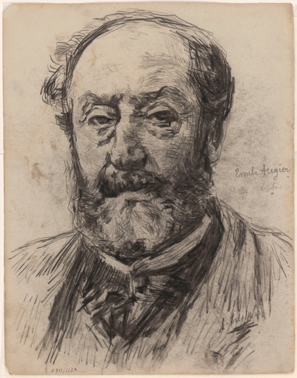 Le dramaturge Émile Augier - James Ensor