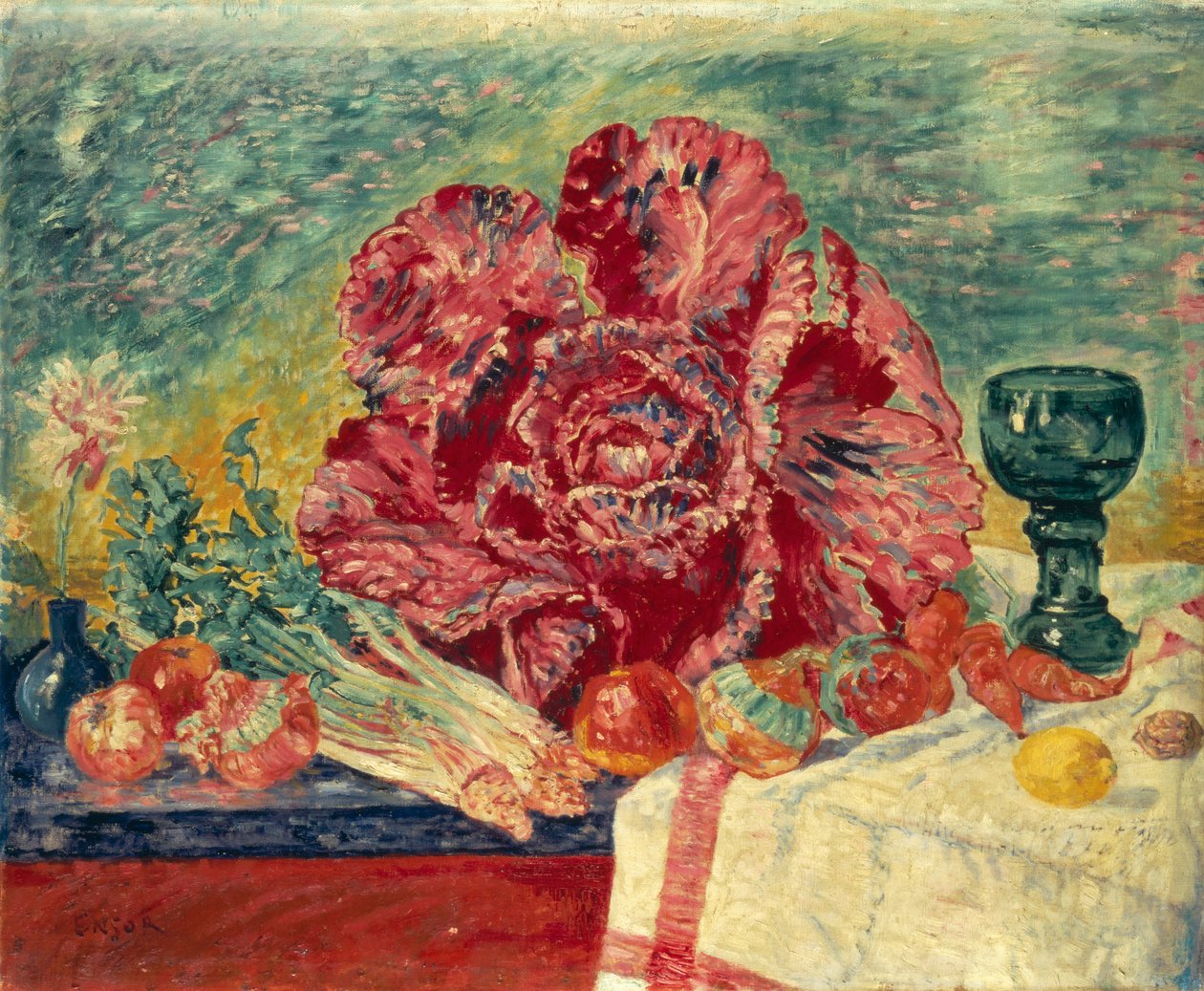Le Chou Rouge - James Ensor
