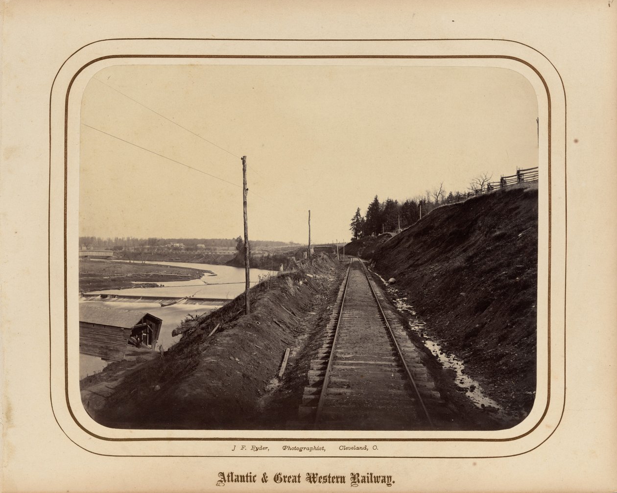 Atlantic  Great Western Railway, 1862 (photo) - James F. Ryder