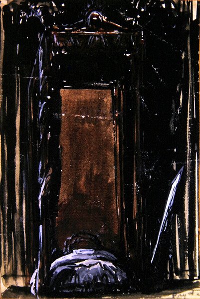 Le Lit, vers 1909 - James Ferrier Pryde