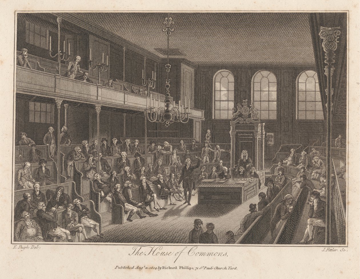 La Chambre des communes - James Fittler
