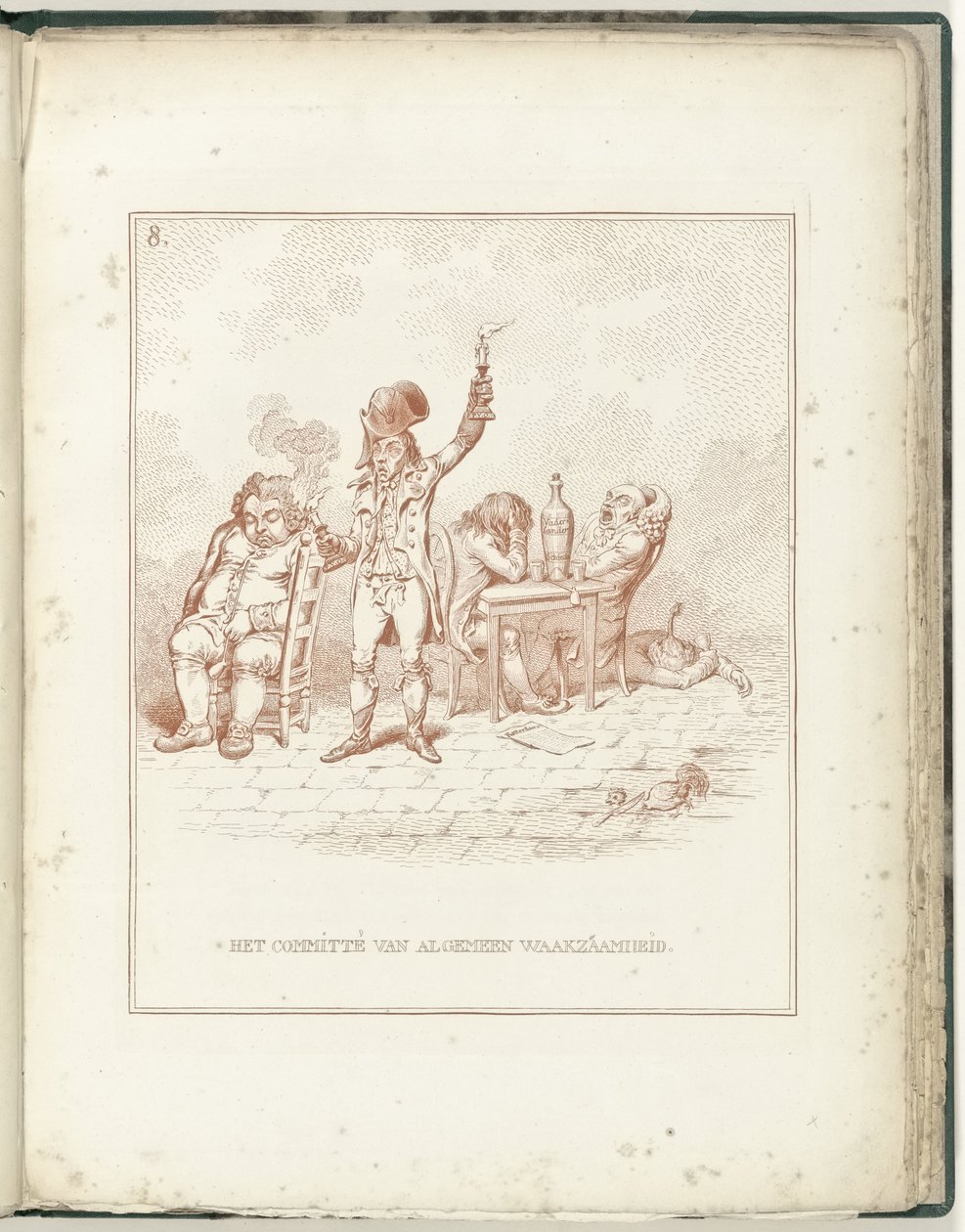 Comité de Vigilance Générale, 1795 - James Gillray (possibly)
