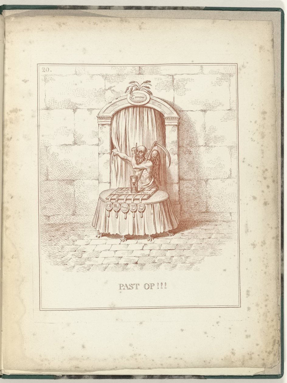 Le Temps devant la porte de l