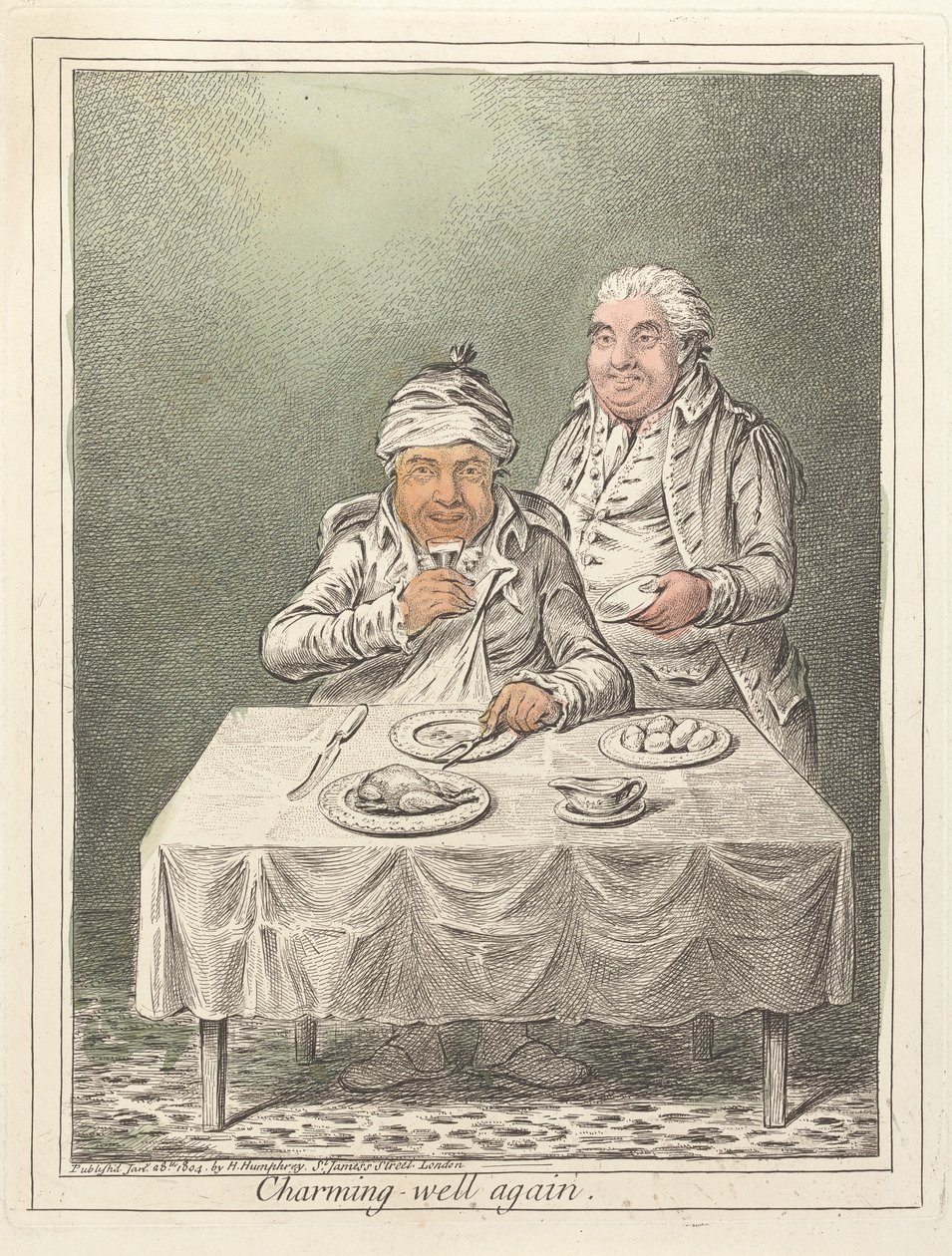 Le puits enchanteur à nouveau - James Gillray