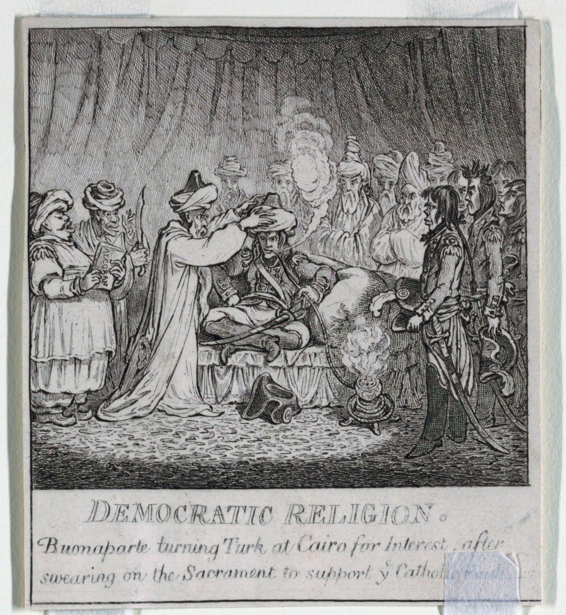 "Démocratie, ou une esquisse de - James Gillray