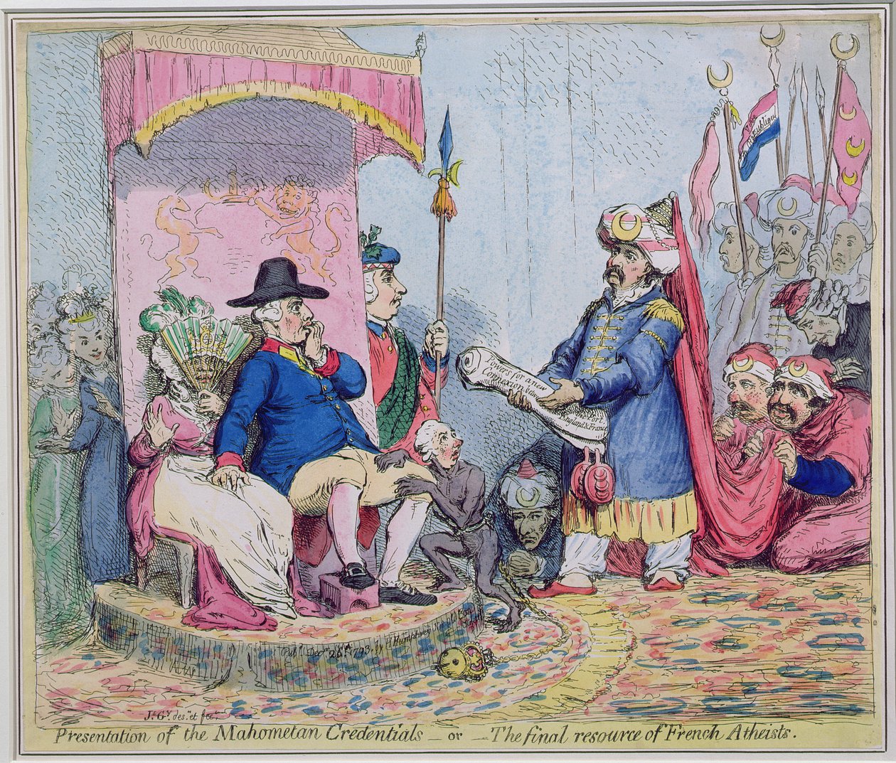 Présentation des lettres de créance mahométanes, ou La dernière ressource de l