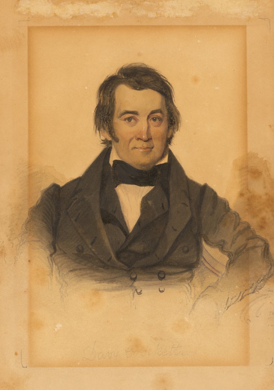 David Crockett (1786-1836) - James Hamilton Shegogue