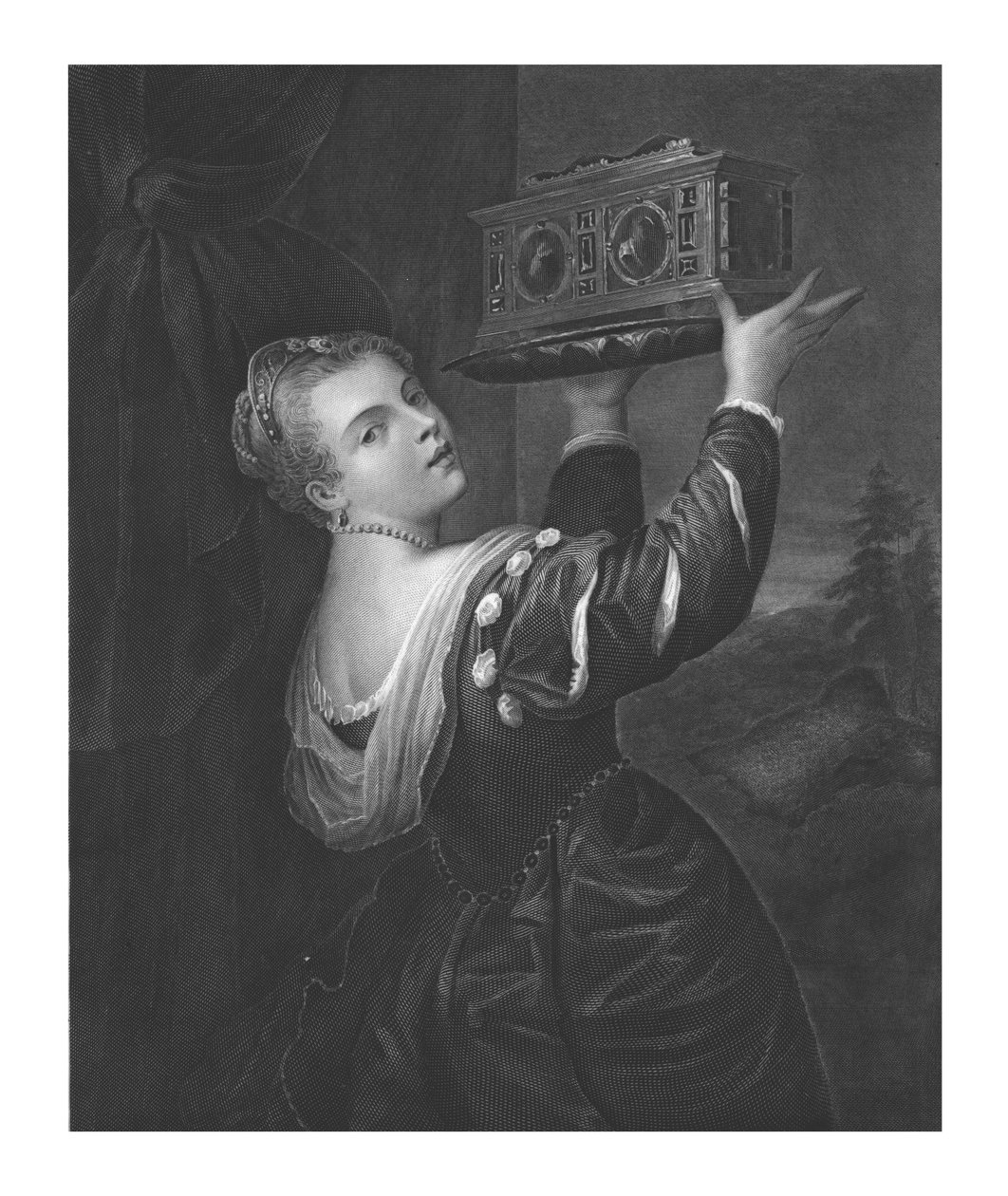 La Fille de Titien, 1795 - James Heath