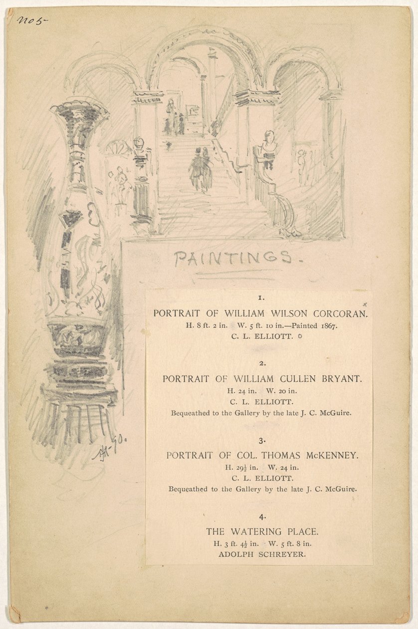 Étude pour "Peintures" - James Henry Moser