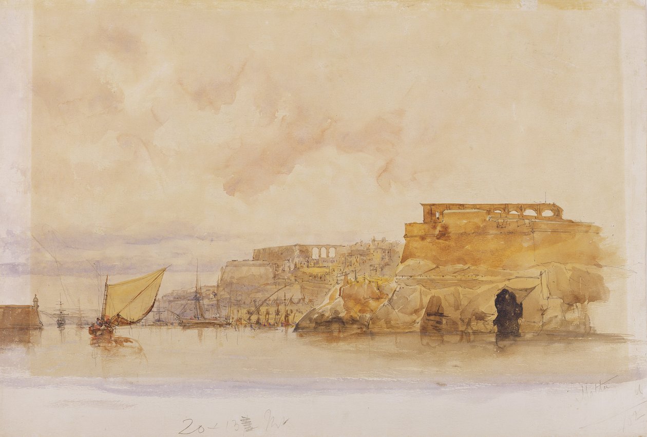 Vue de La Valette, Malte - James Holland