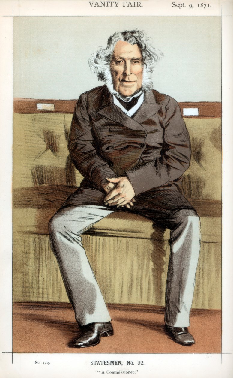 Un Commissaire, 1871 - James Jacques Joseph Tissot