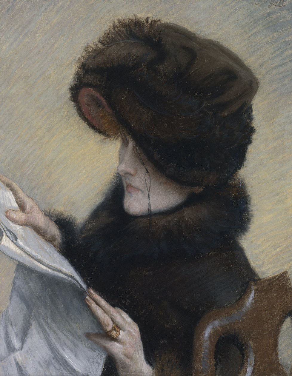 La Liseuse, vers 1883 - James Jacques Joseph Tissot