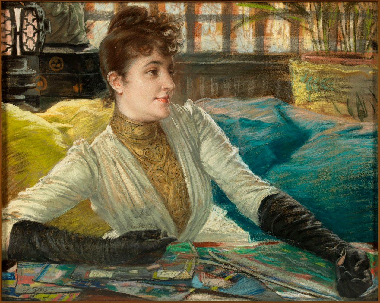 Portrait de Mathilde Sée - James Jacques Joseph Tissot