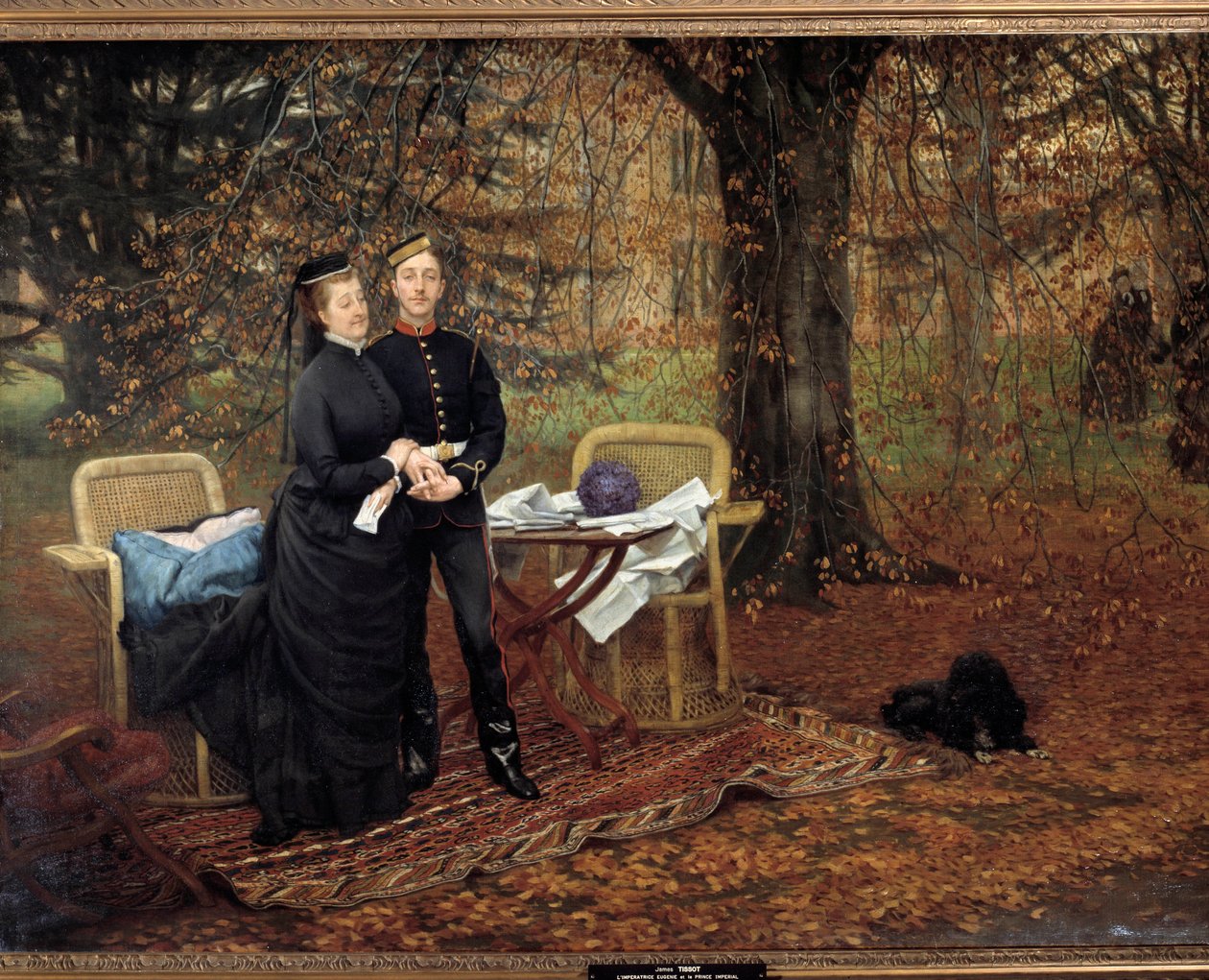 Portraits du Prince Impérial Eugénie (Eugénie de Montijo) - James Jacques Joseph Tissot