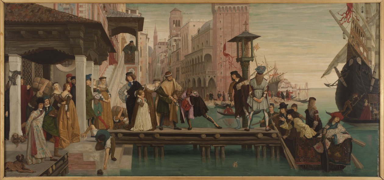 Le départ du fils prodigue - James Jacques Joseph Tissot