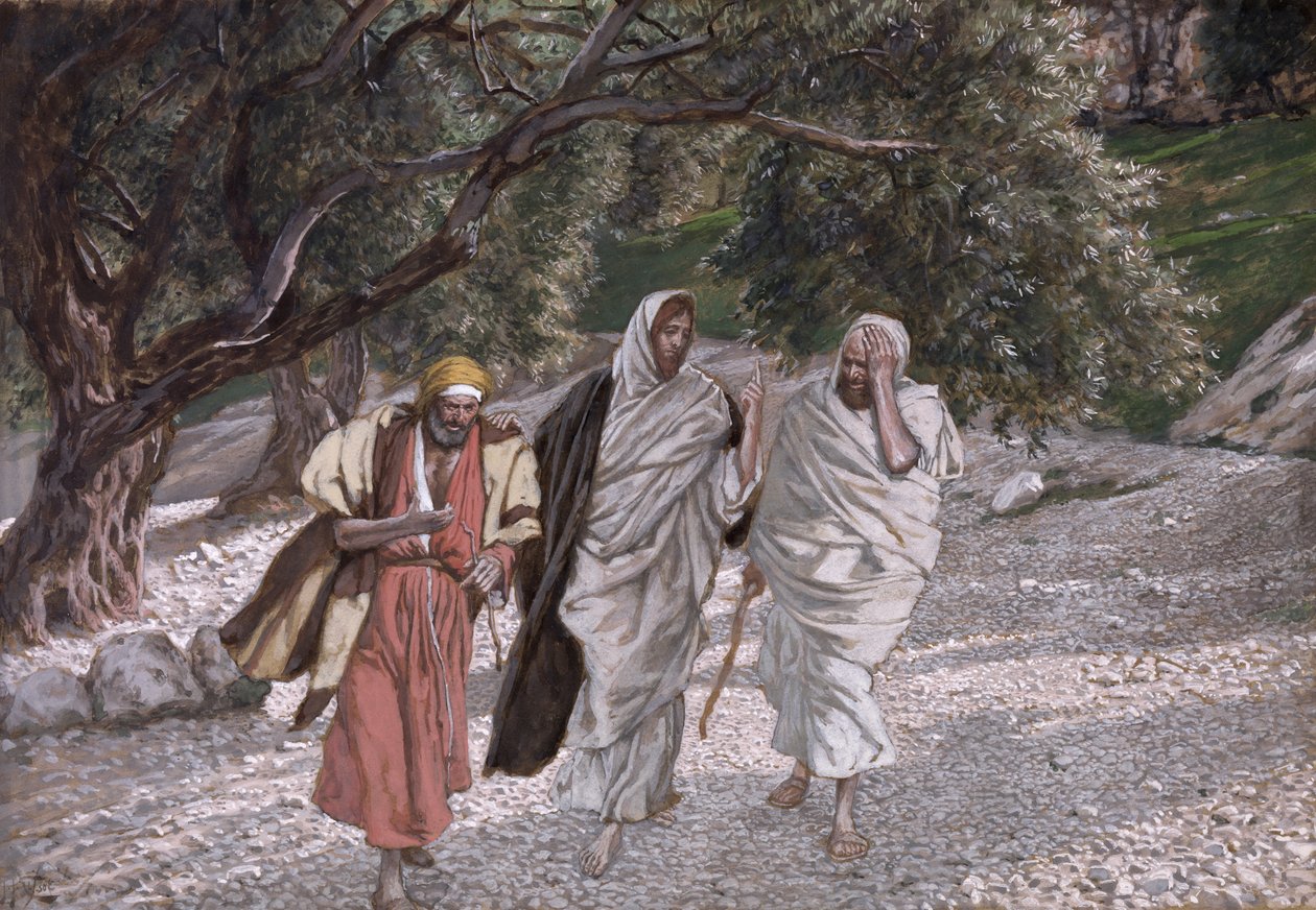 Les disciples sur le chemin d