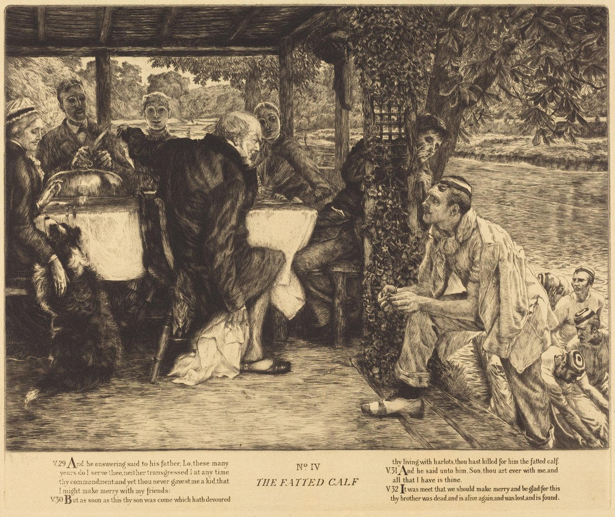 Le veau gras - James Jacques Joseph Tissot