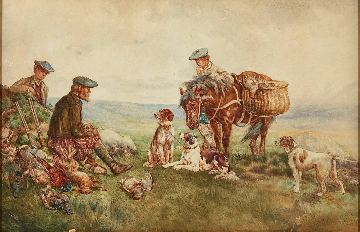 La partie de chasse - James Jnr Hardy