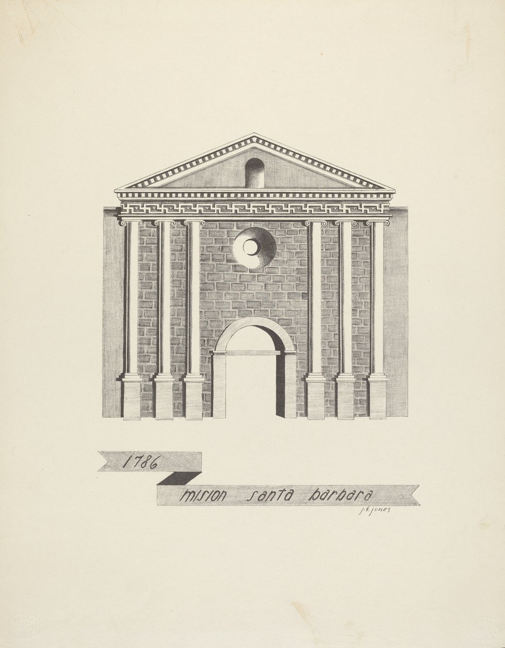 Mission Santa Barbara - James Jones