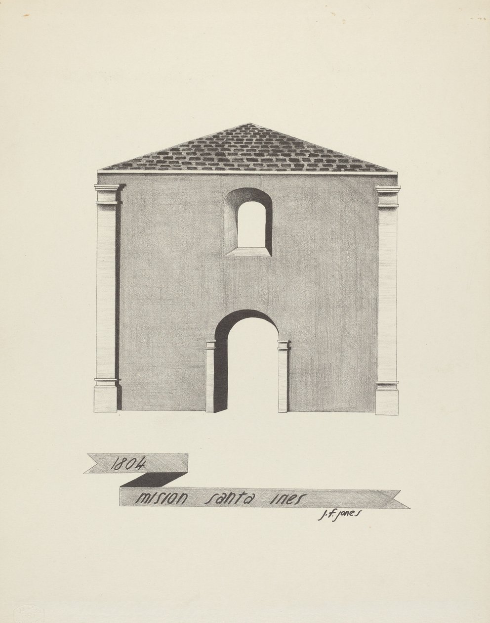 Mission Santa Ines - James Jones