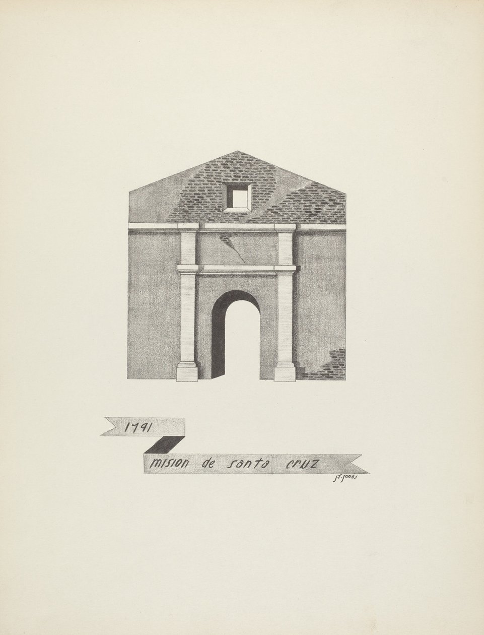 Mission de Santa Cruz - James Jones