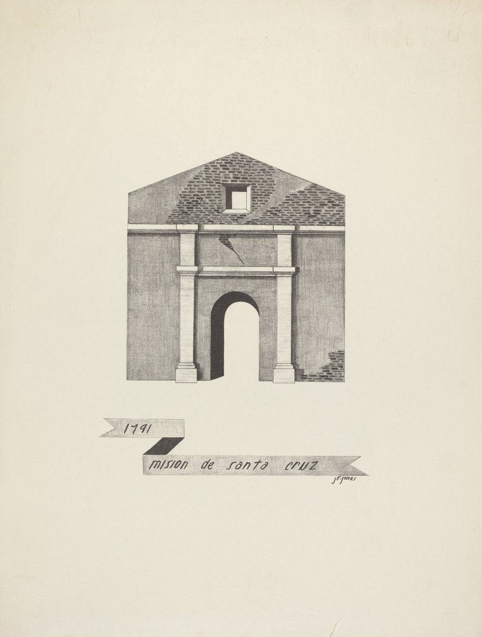 Mission de Santa Cruz - James Jones