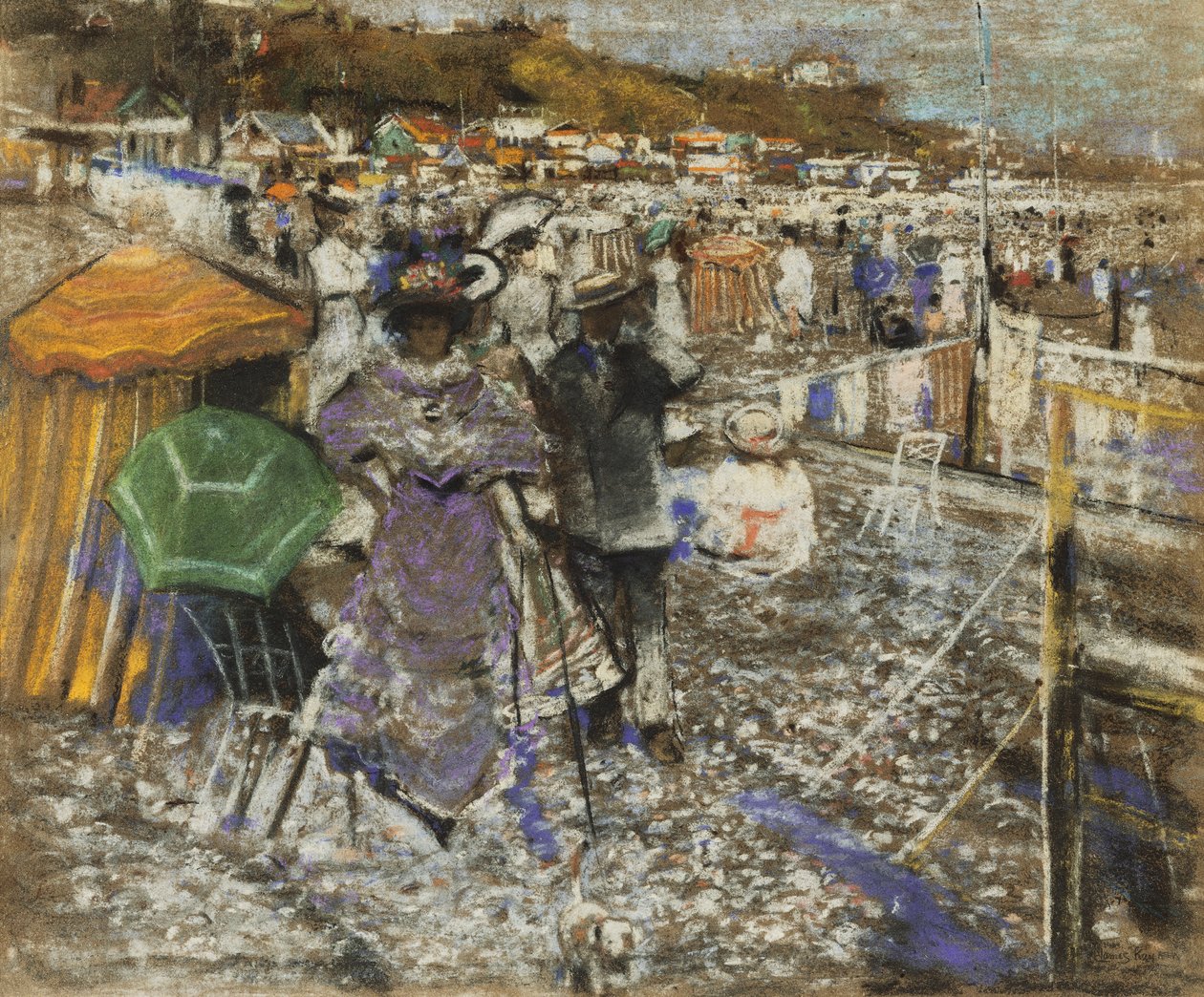 Sur la plage; Jour férié - James Kay