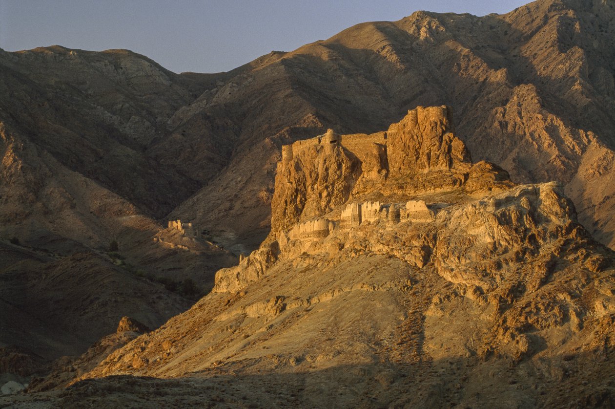 Une forteresse en ruine autrefois utilisée par les Assassins, une secte extrémiste. Près de Semnan, Nord de l